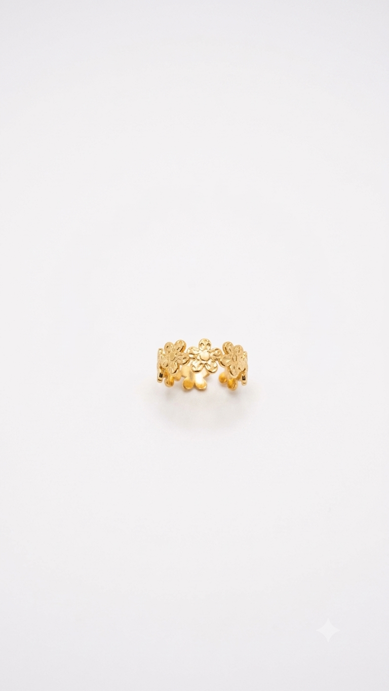 Flora Ring in Gold