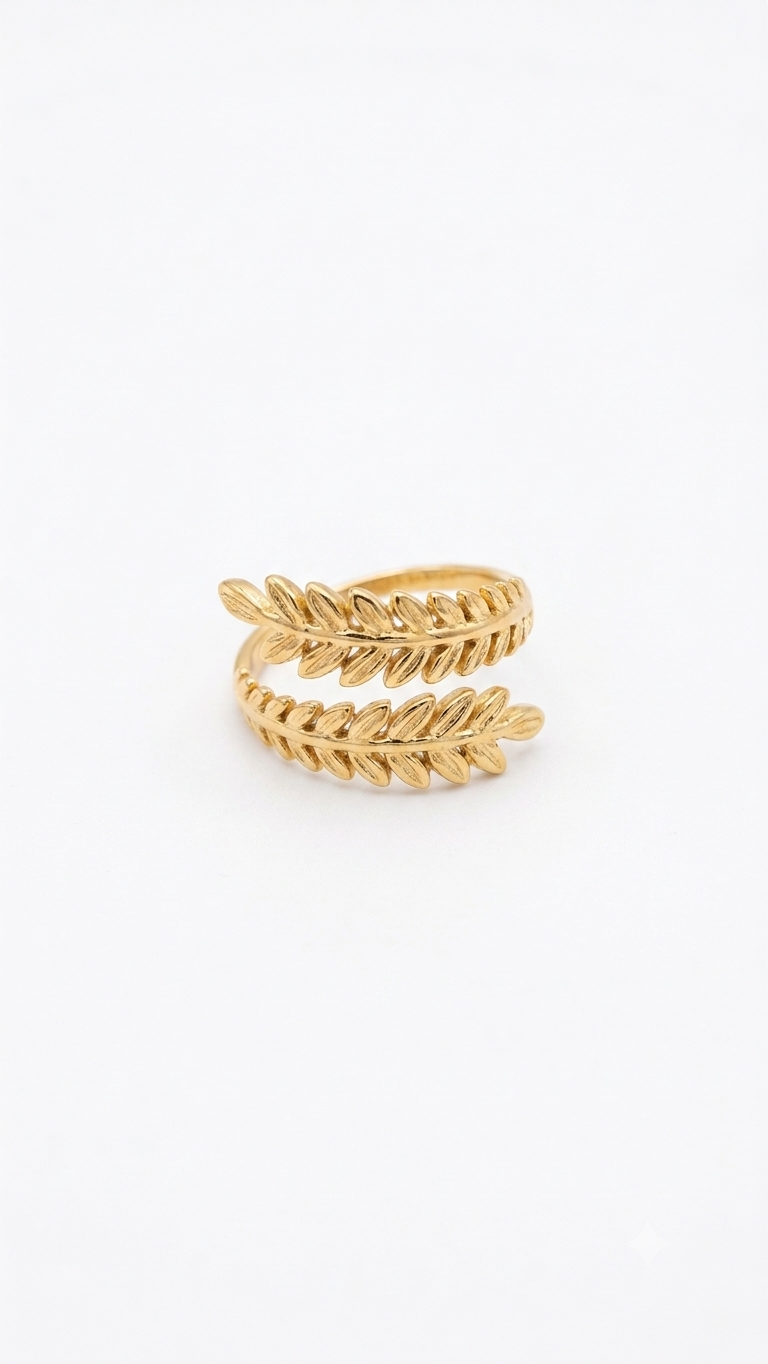 Olivia Ring Gold 18k vergoldet