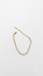Iced out Armband 18K vergoldet
