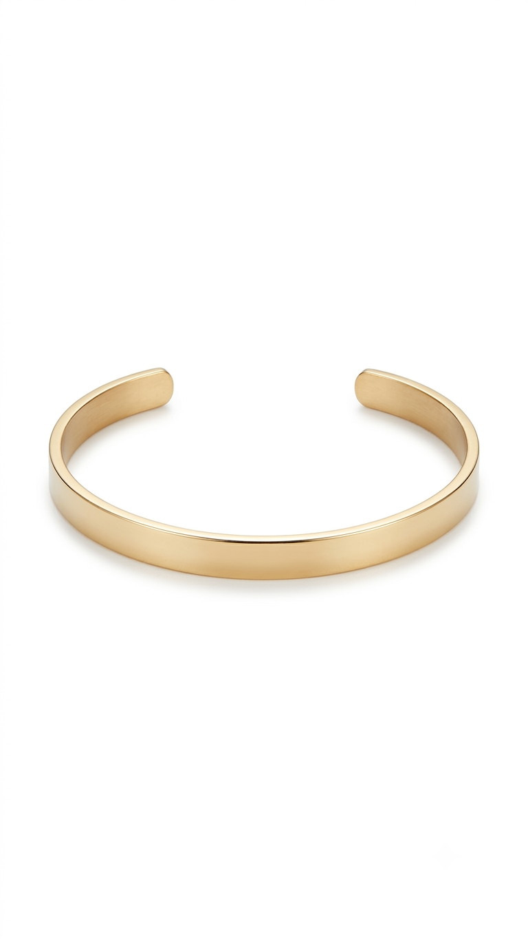 Pure Elegance Armcuff 18k Gold Beschichtung