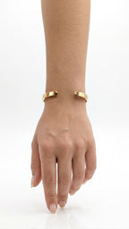 Pure Elegance Armcuff 18k Gold Beschichtung