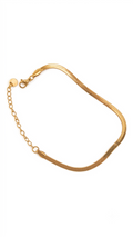 Herringbone Armband Gold 18k vergoldet